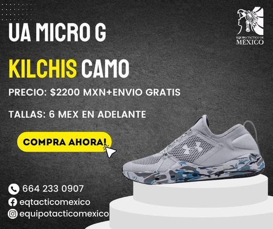 Tenis Under Armour Micro G Kilchis Camo